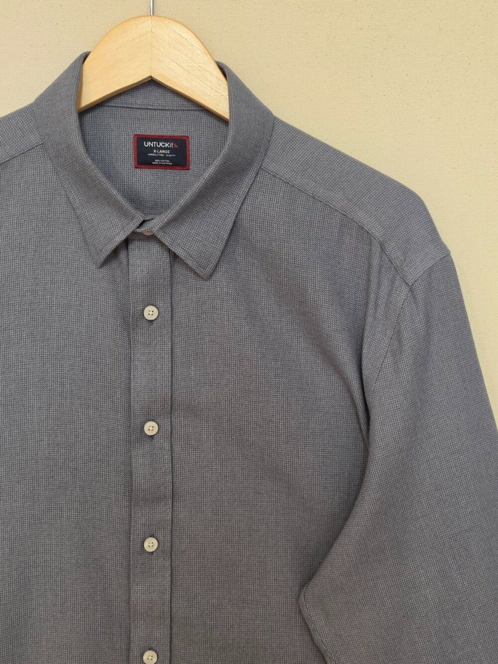 UNTUCKit Slim Fit Wrinkle Free Button Down XL
